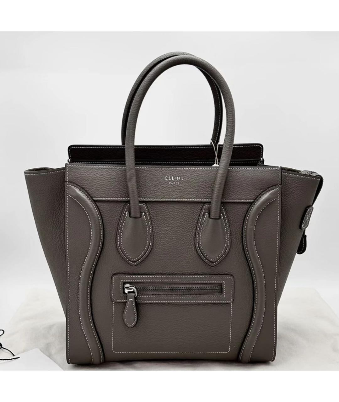 CELINE Сумка с короткими ручками, фото 6