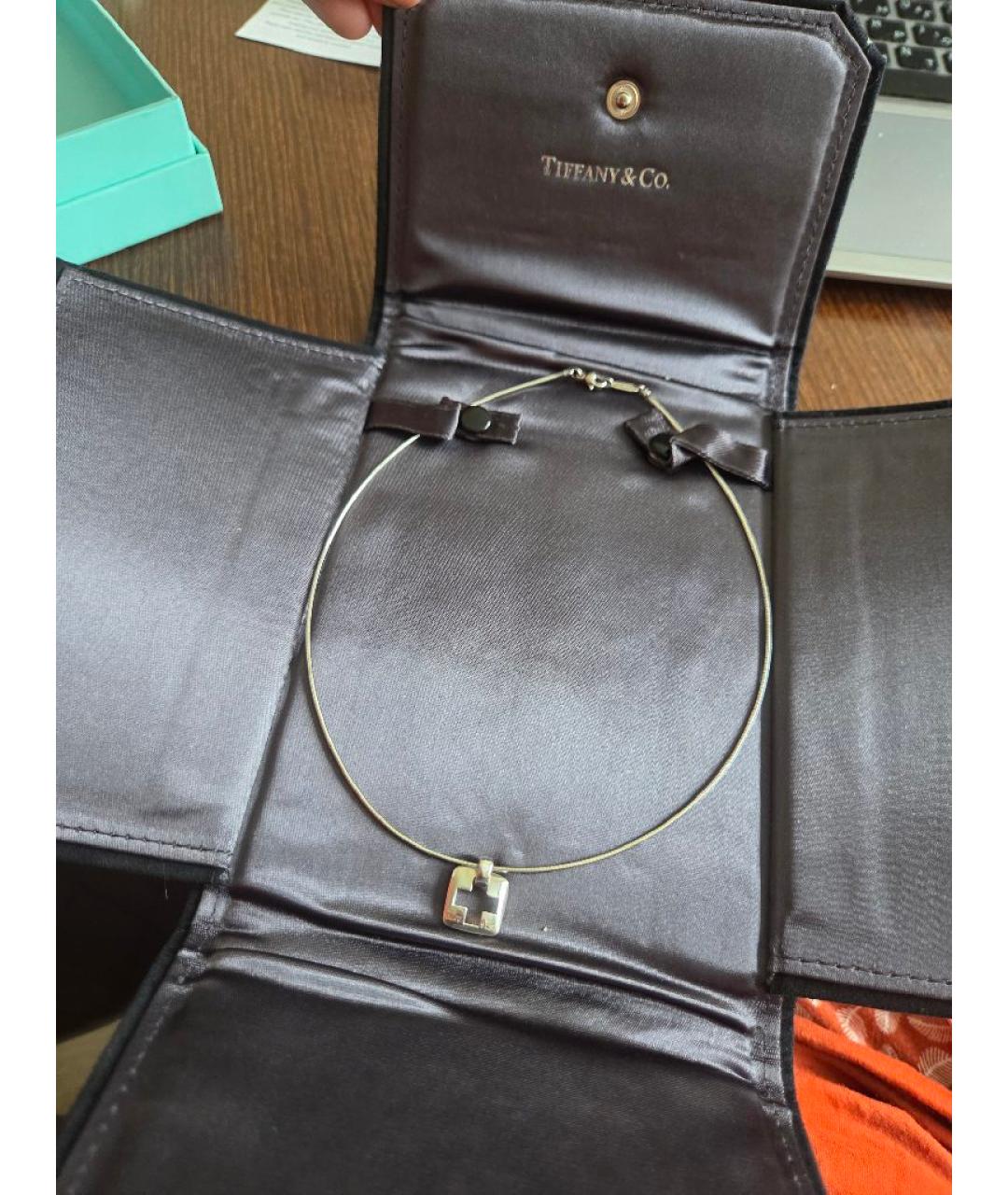 TIFFANY&CO Серебряное серебряное колье, фото 5