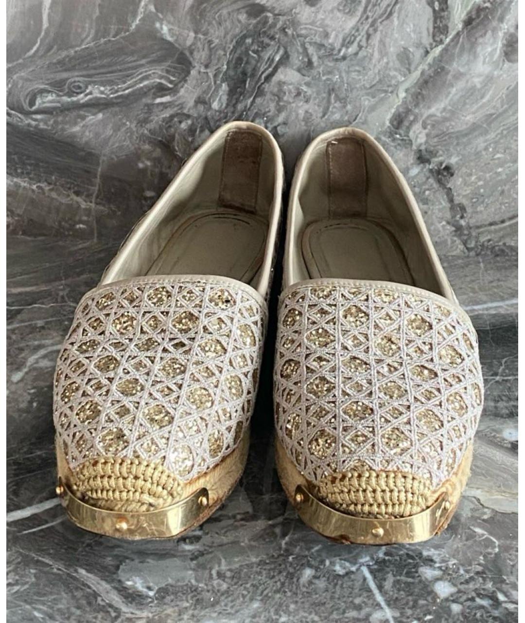 GIUSEPPE ZANOTTI DESIGN Бежевые эспадрильи, фото 4