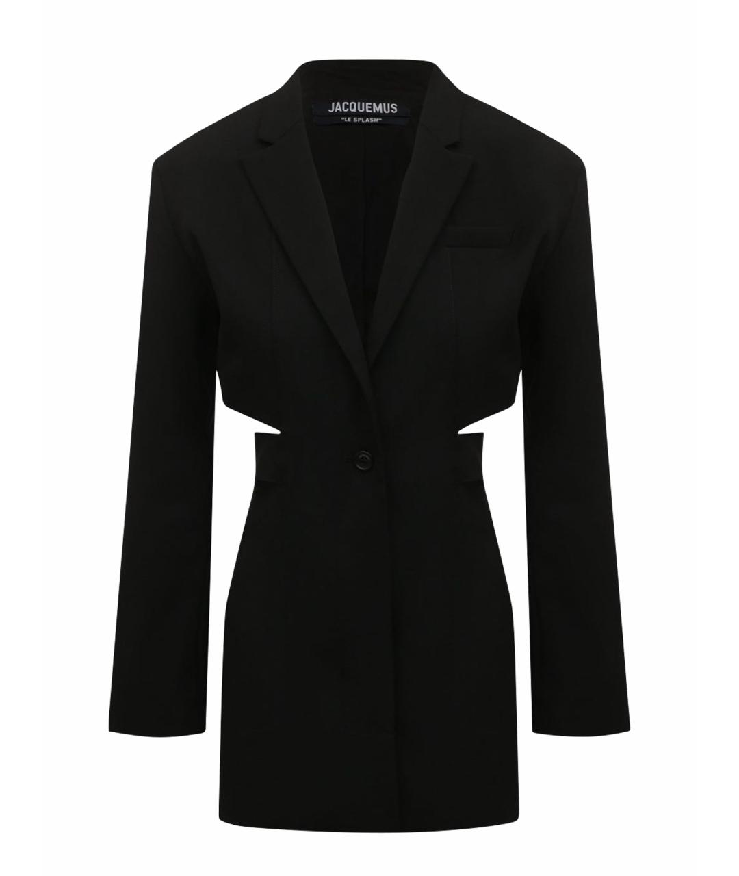 JACQUEMUS Черное коктейльное платье, фото 1