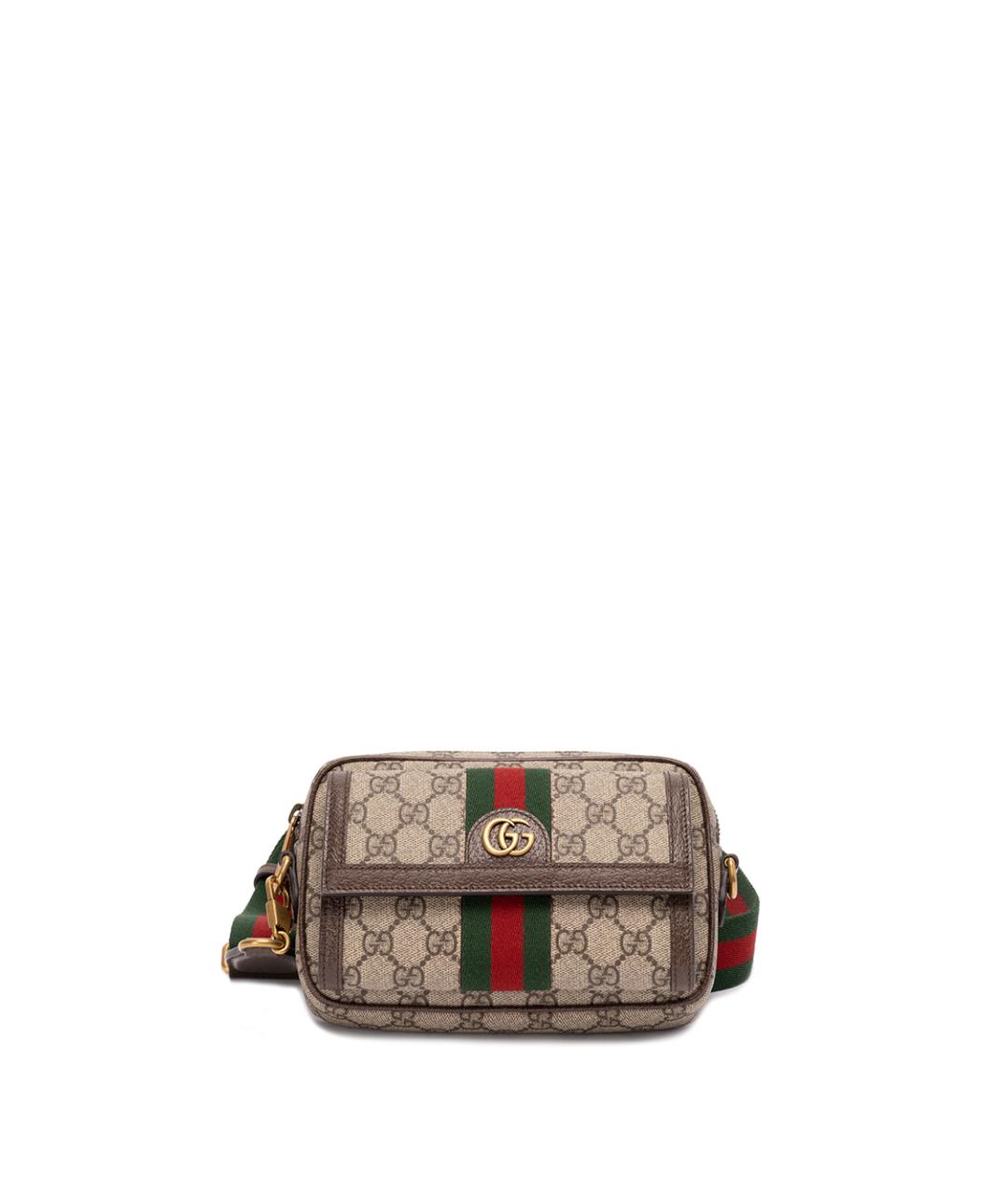 GUCCI Бежевая сумка на плечо, фото 1