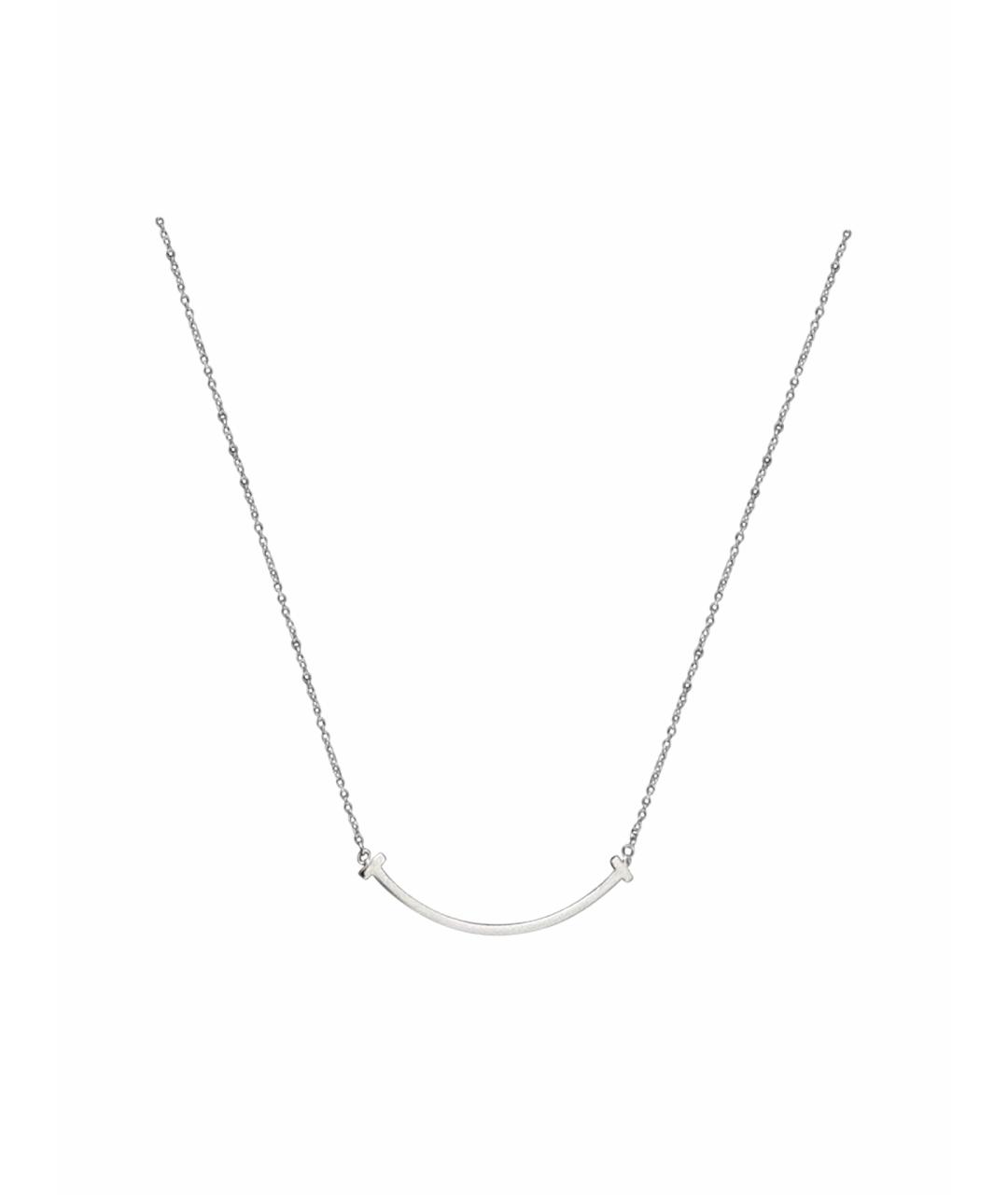 TIFFANY&CO Серебряное колье из белого золота, фото 1