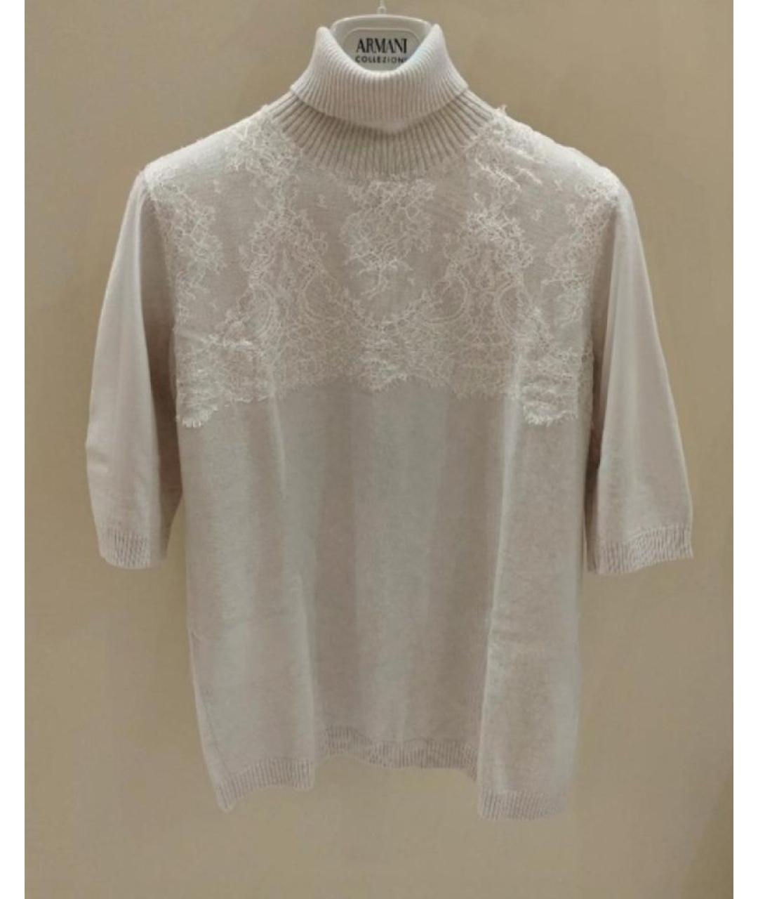 D.EXTERIOR Серая шерстяная водолазка, фото 5