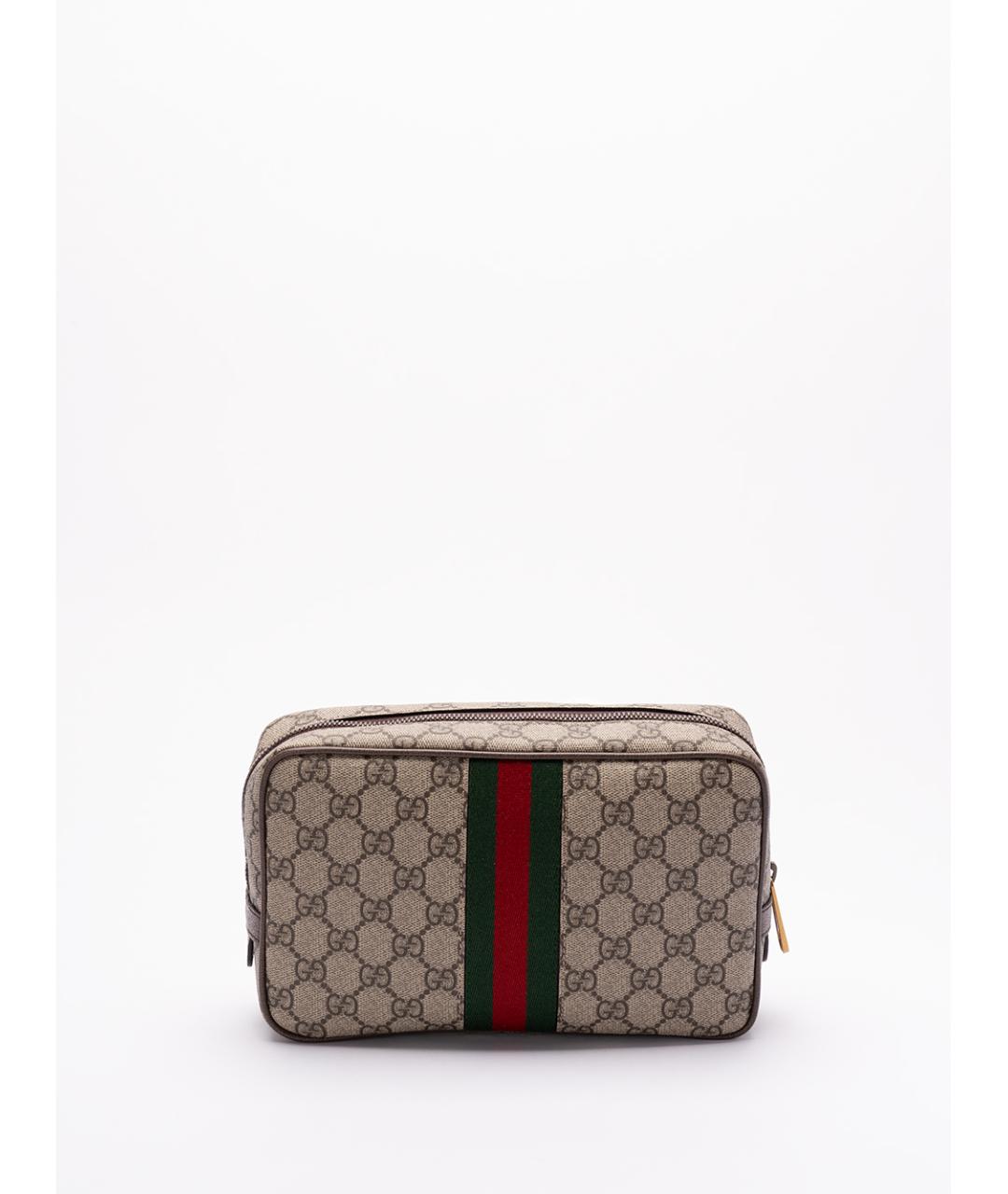 GUCCI Бежевая барсетка, фото 2