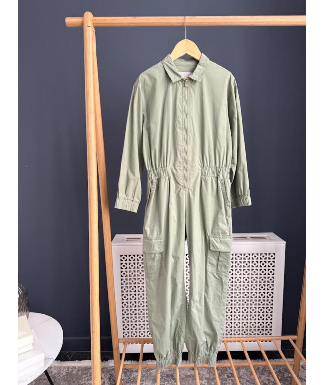CHRISTIAN DIOR Хаки хлопковый комбинезон, фото 7