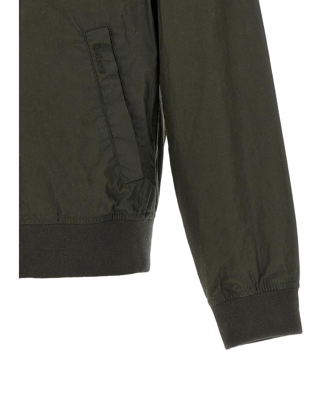 BARBOUR Зеленая вискозная куртка, фото 4