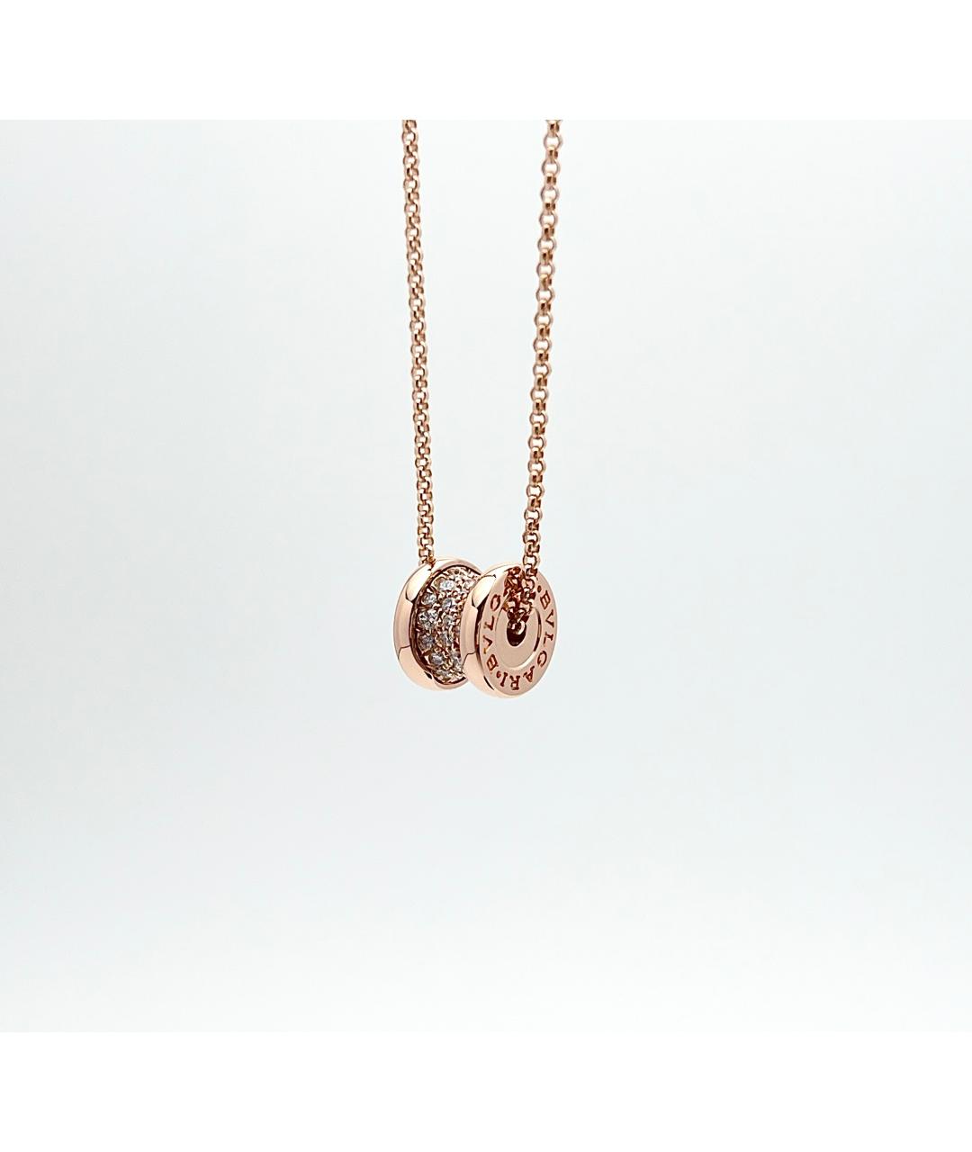 BVLGARI Золотое колье из розового золота, фото 6