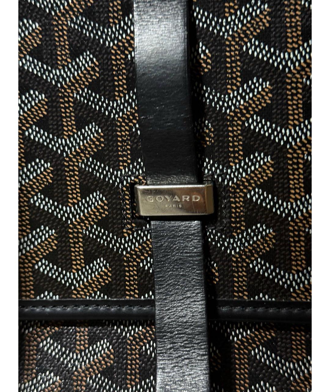 GOYARD Черная сумка через плечо, фото 4