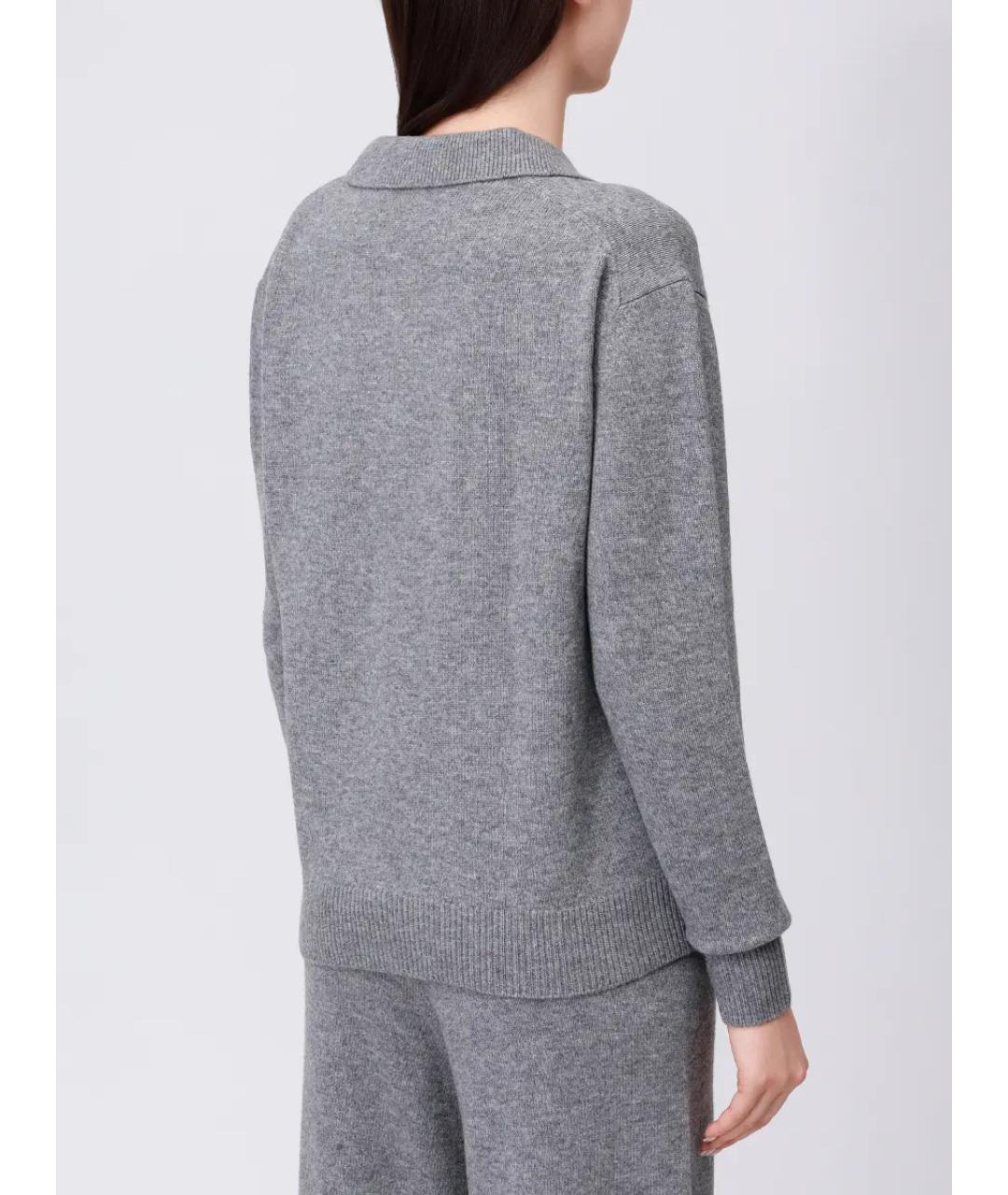 MC2 SAINT BARTH Серый шерстяной костюм с брюками, фото 3