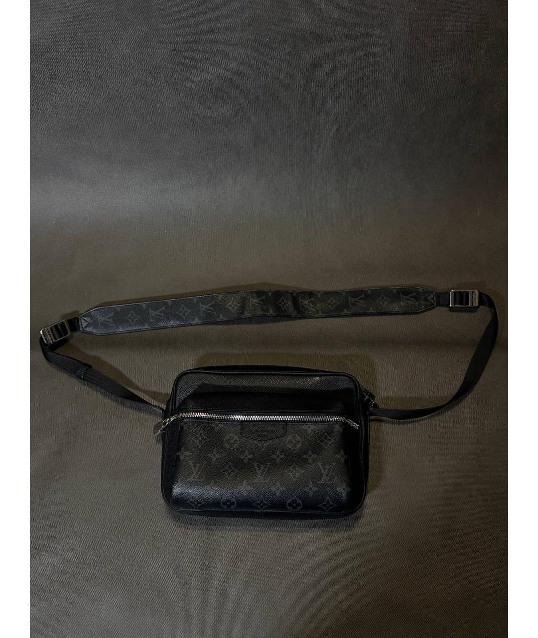 LOUIS VUITTON Черная сумка через плечо, фото 4