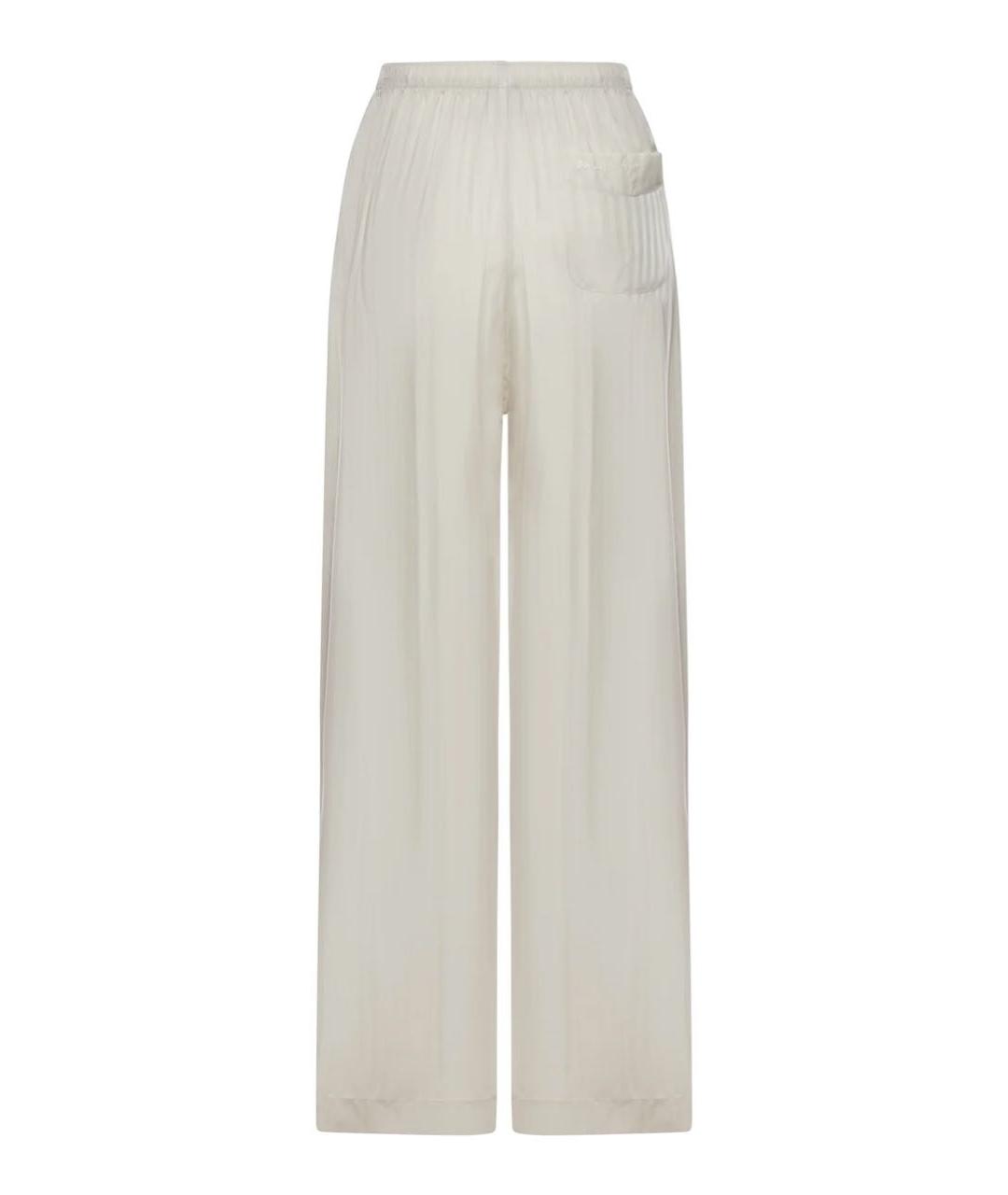 BALENCIAGA Белые брюки широкие, фото 2