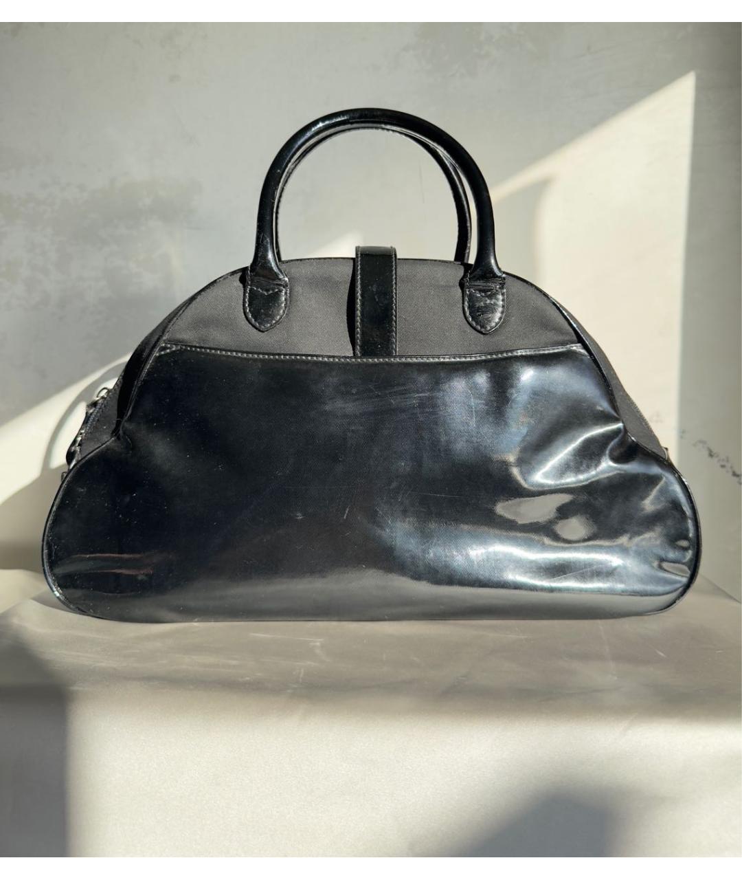 CHRISTIAN DIOR Черная сумка с короткими ручками, фото 5