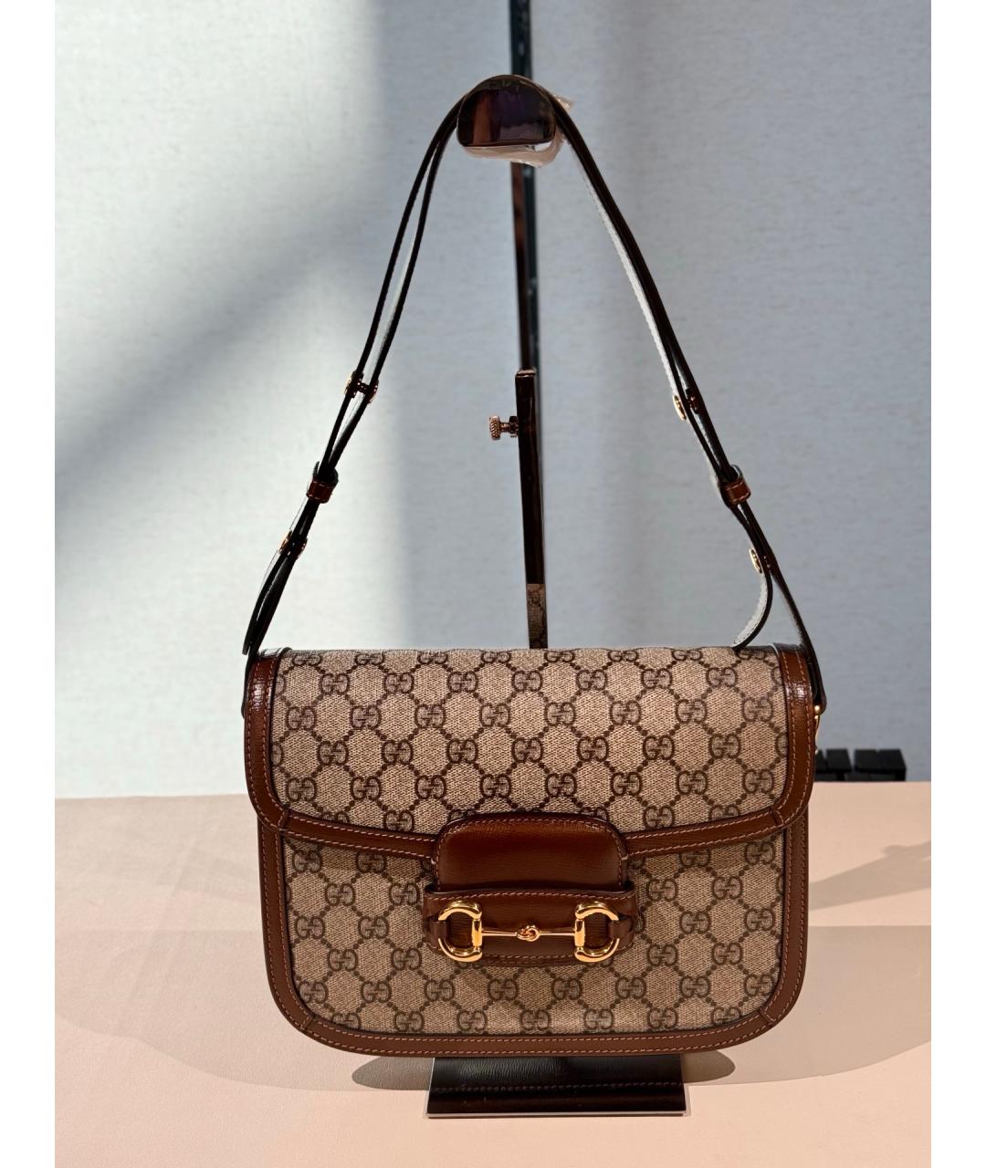 GUCCI Бежевая сумка через плечо, фото 8