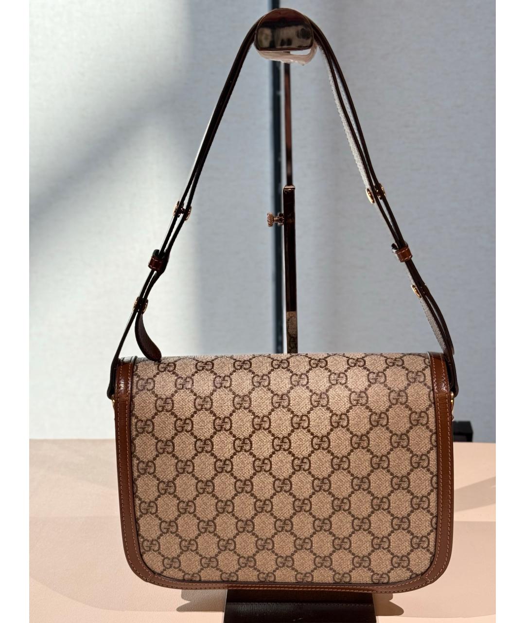 GUCCI Бежевая сумка через плечо, фото 4