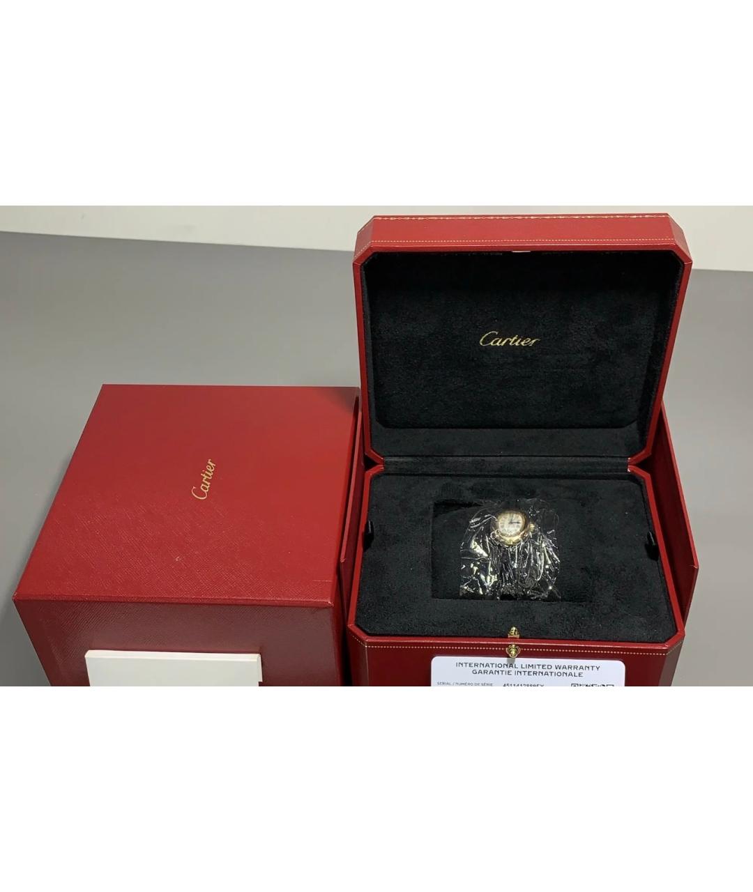 CARTIER Золотые часы из желтого золота, фото 2