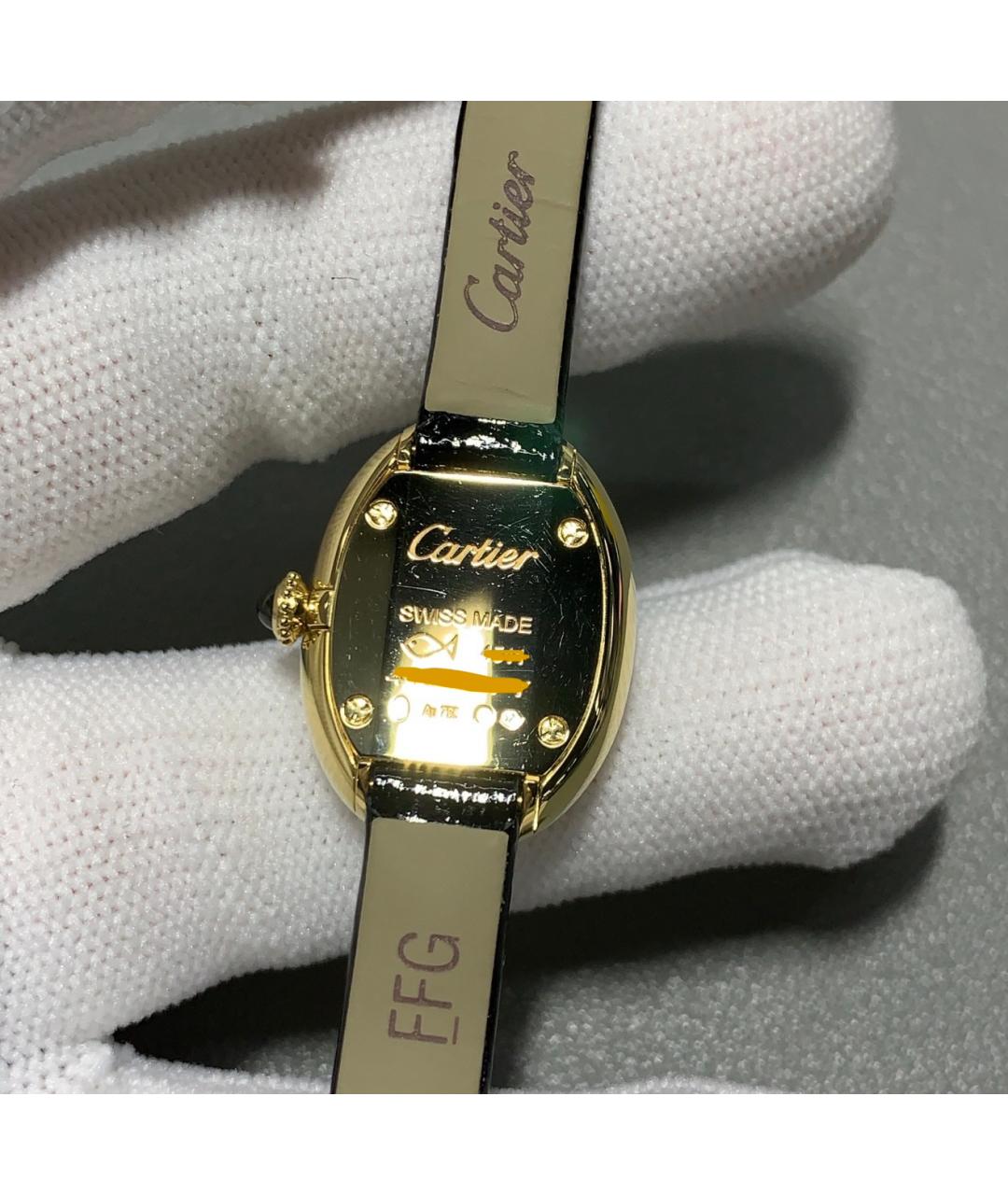 CARTIER Золотые часы из желтого золота, фото 4