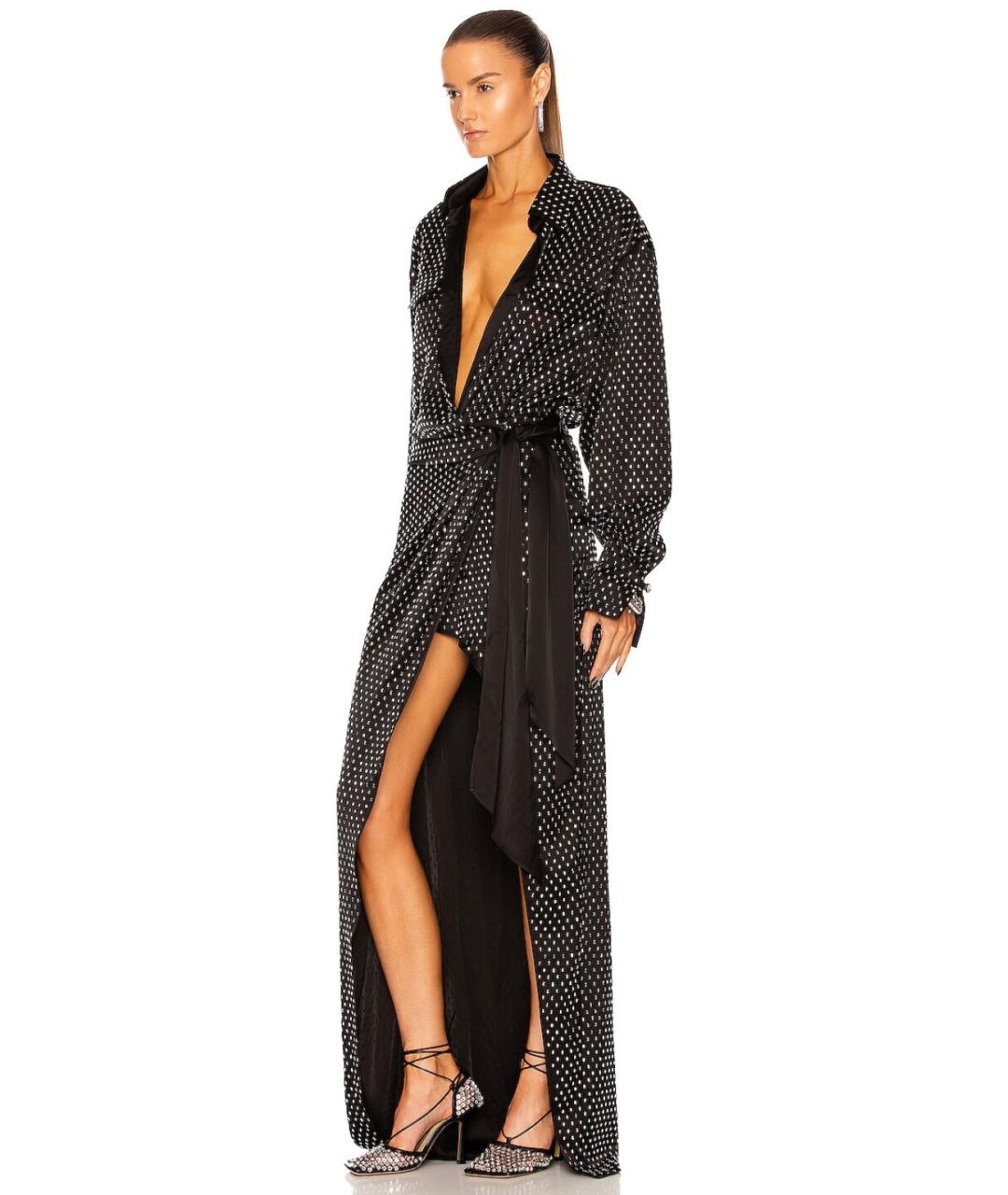 DAVID KOMA Черное вечернее платье, фото 3