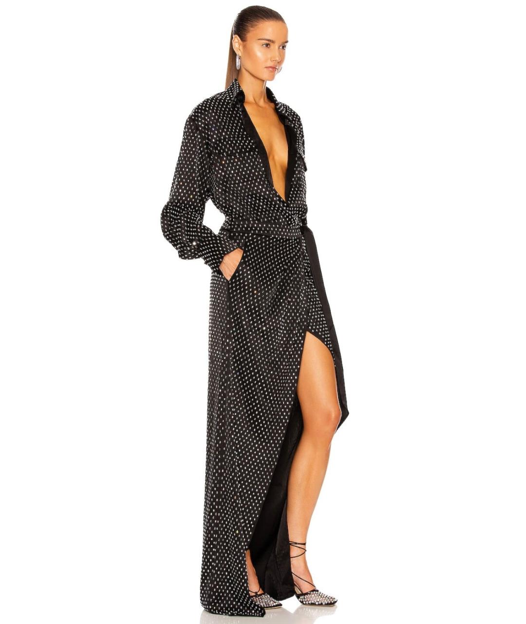 DAVID KOMA Черное вечернее платье, фото 4