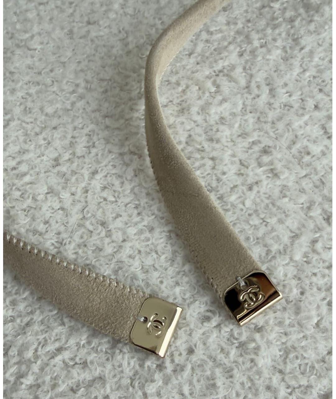 CHANEL Белая шерстяная шапка, фото 7