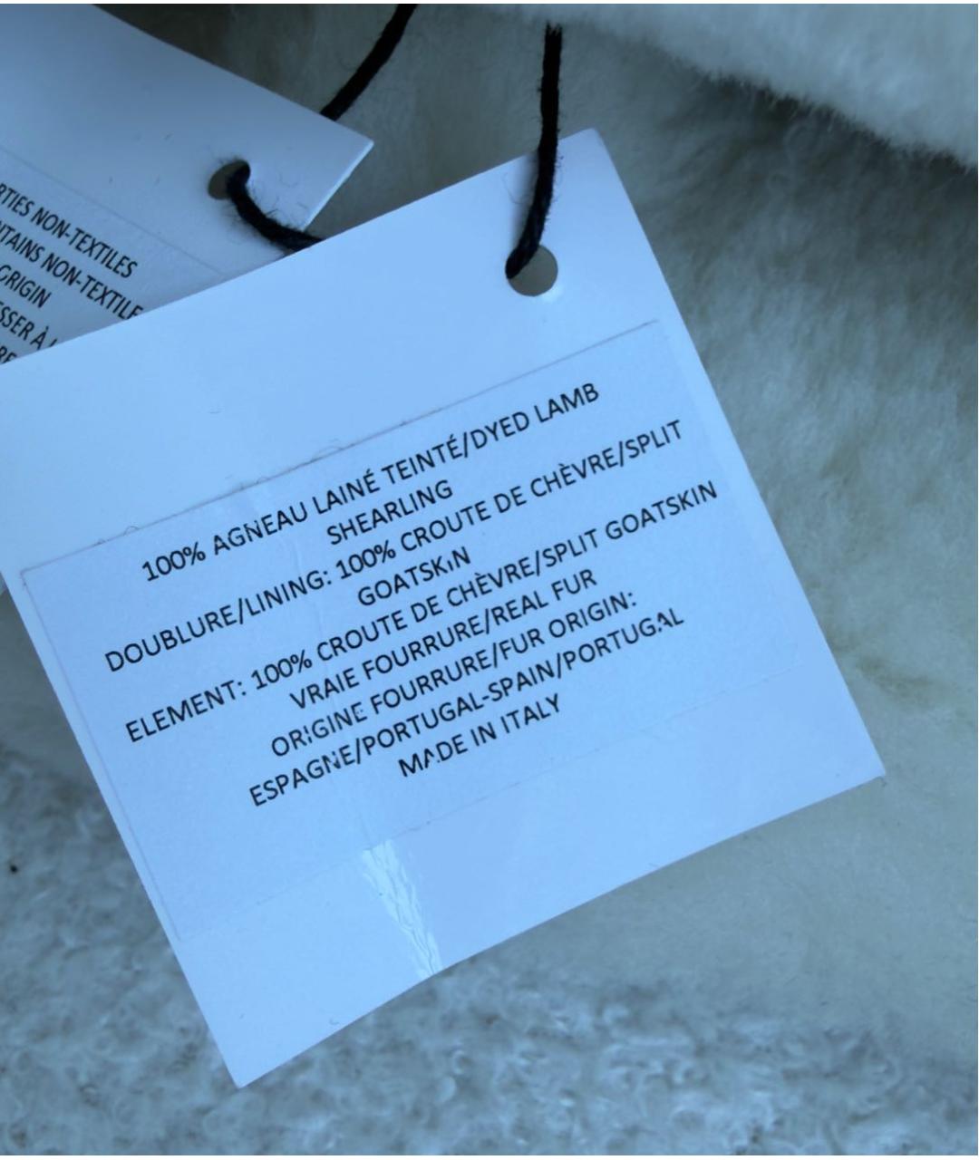 CHANEL Белая шерстяная шапка, фото 5