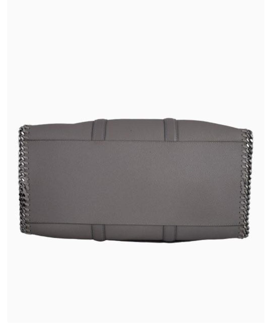 STELLA MCCARTNEY Антрацитовая дорожная/спортивная сумка из искусственной кожи, фото 5