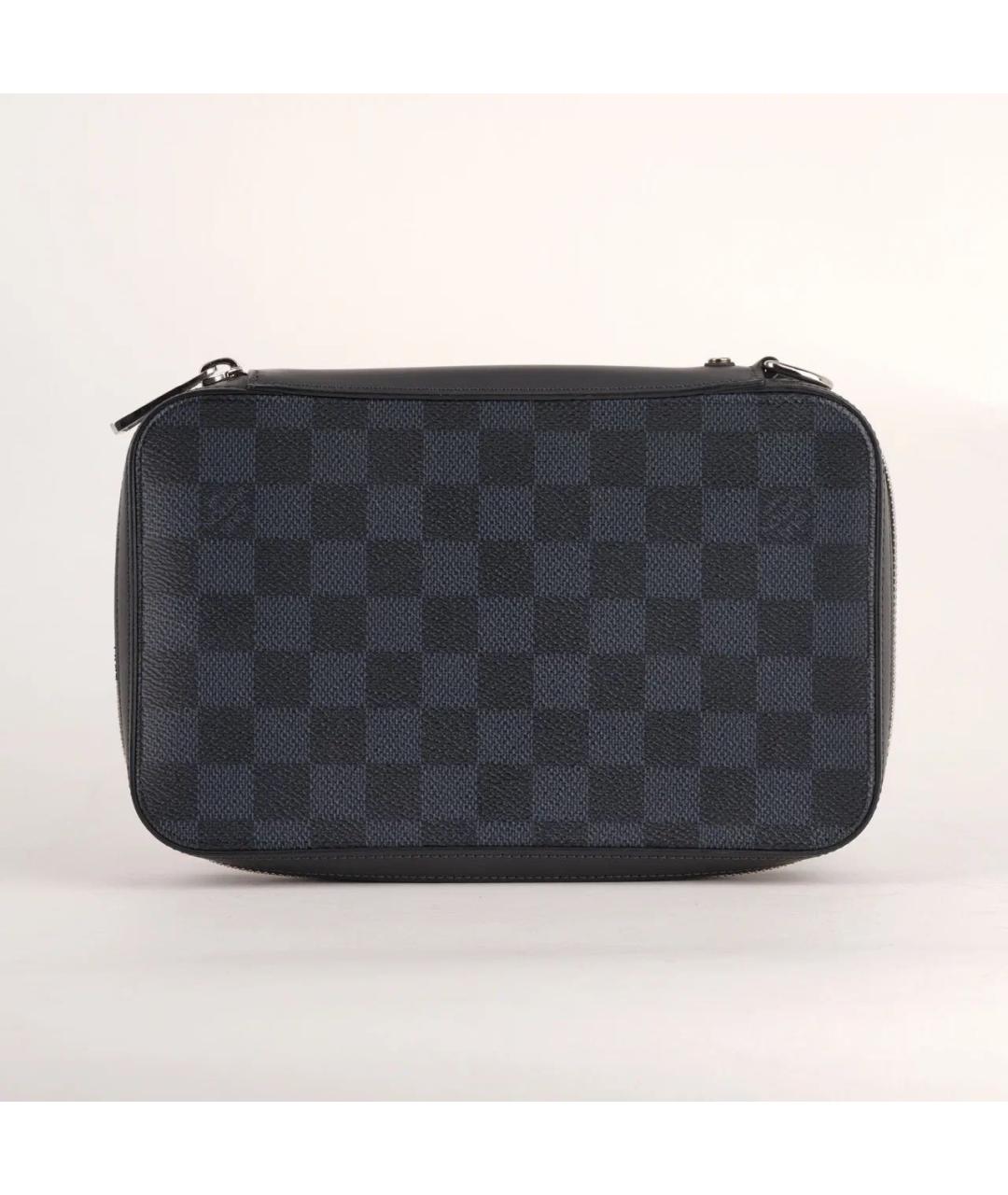 LOUIS VUITTON Черная барсетка, фото 2