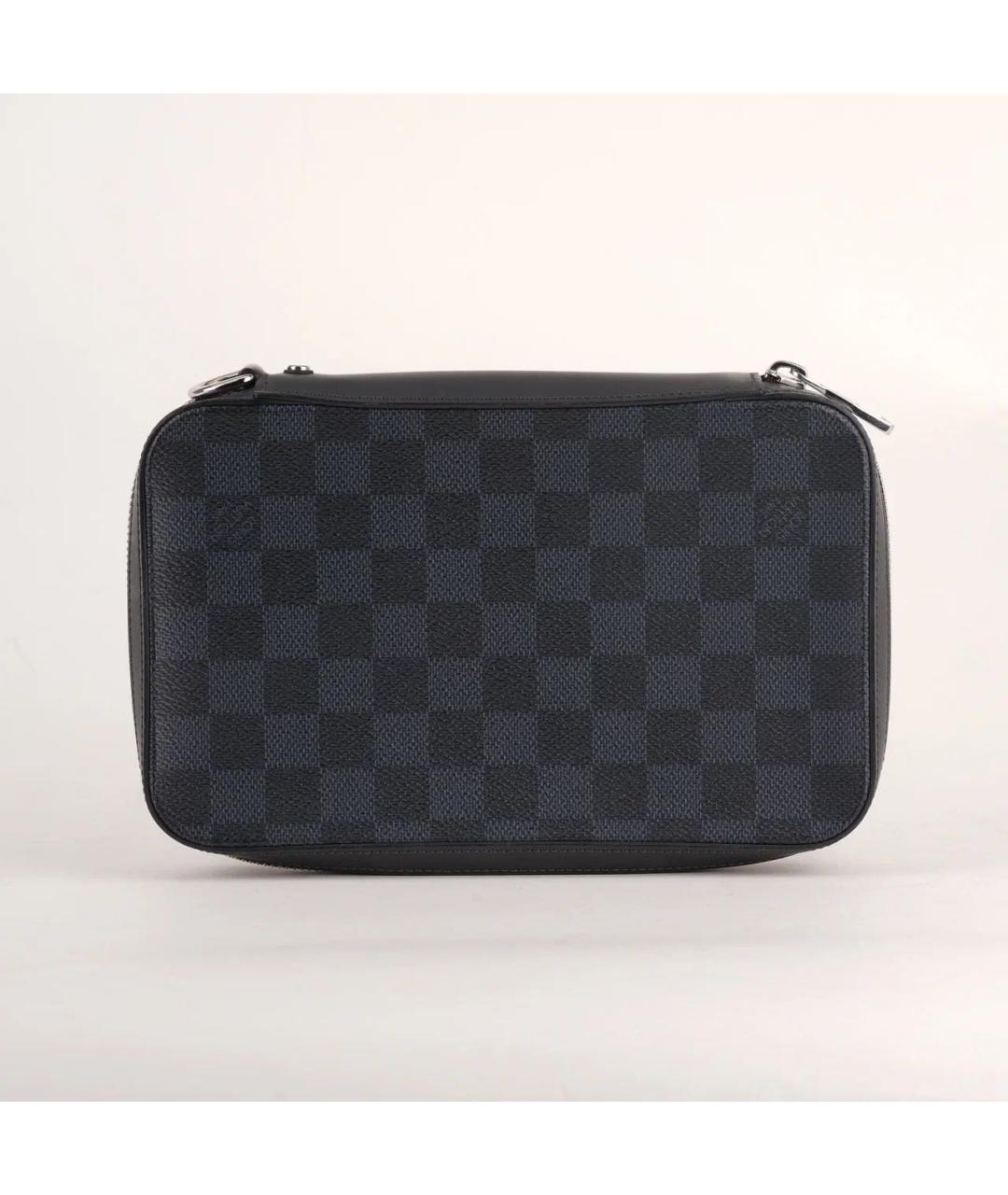 LOUIS VUITTON Черная барсетка, фото 9