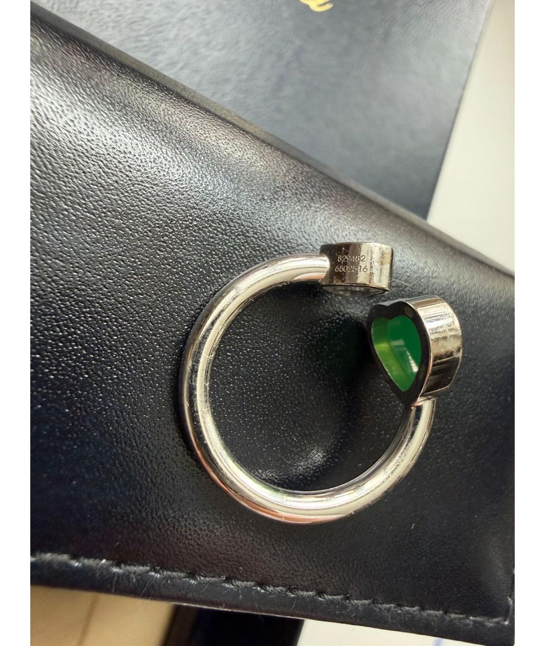 CHOPARD Зеленые кольцо из белого золота, фото 2