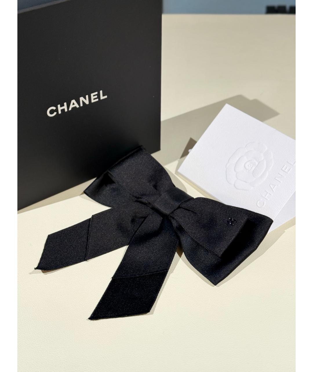 CHANEL Черная булавка / брошь, фото 2