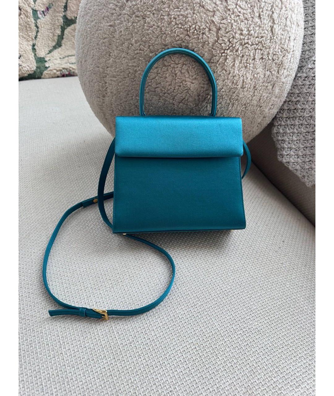 PRADA Бирюзовая сумка через плечо, фото 4