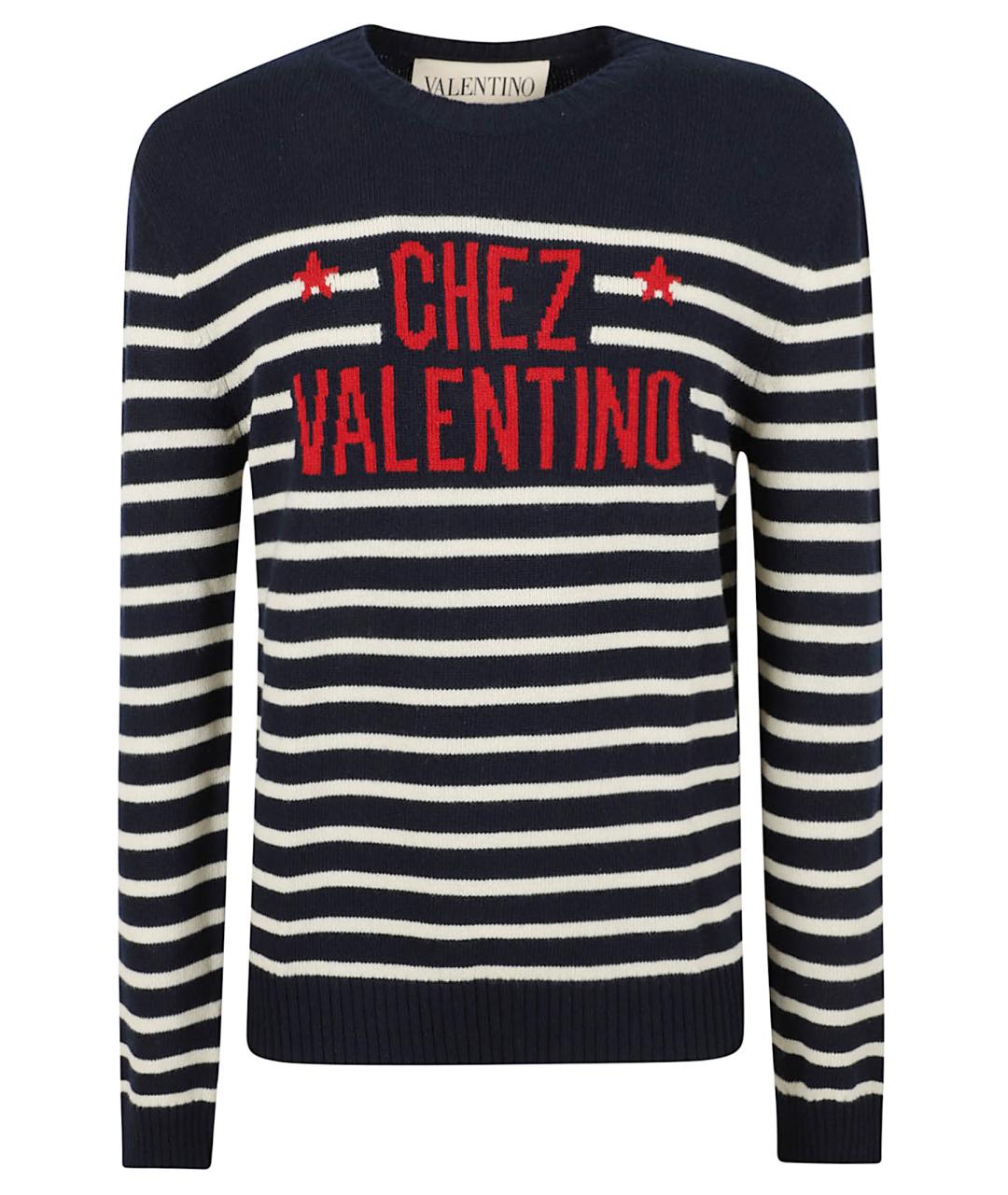 VALENTINO Мульти шерстяной джемпер / свитер, фото 1