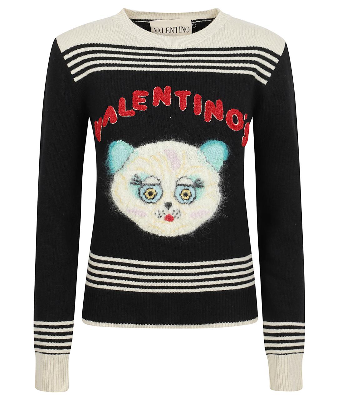 VALENTINO Мульти хлопковый джемпер / свитер, фото 1