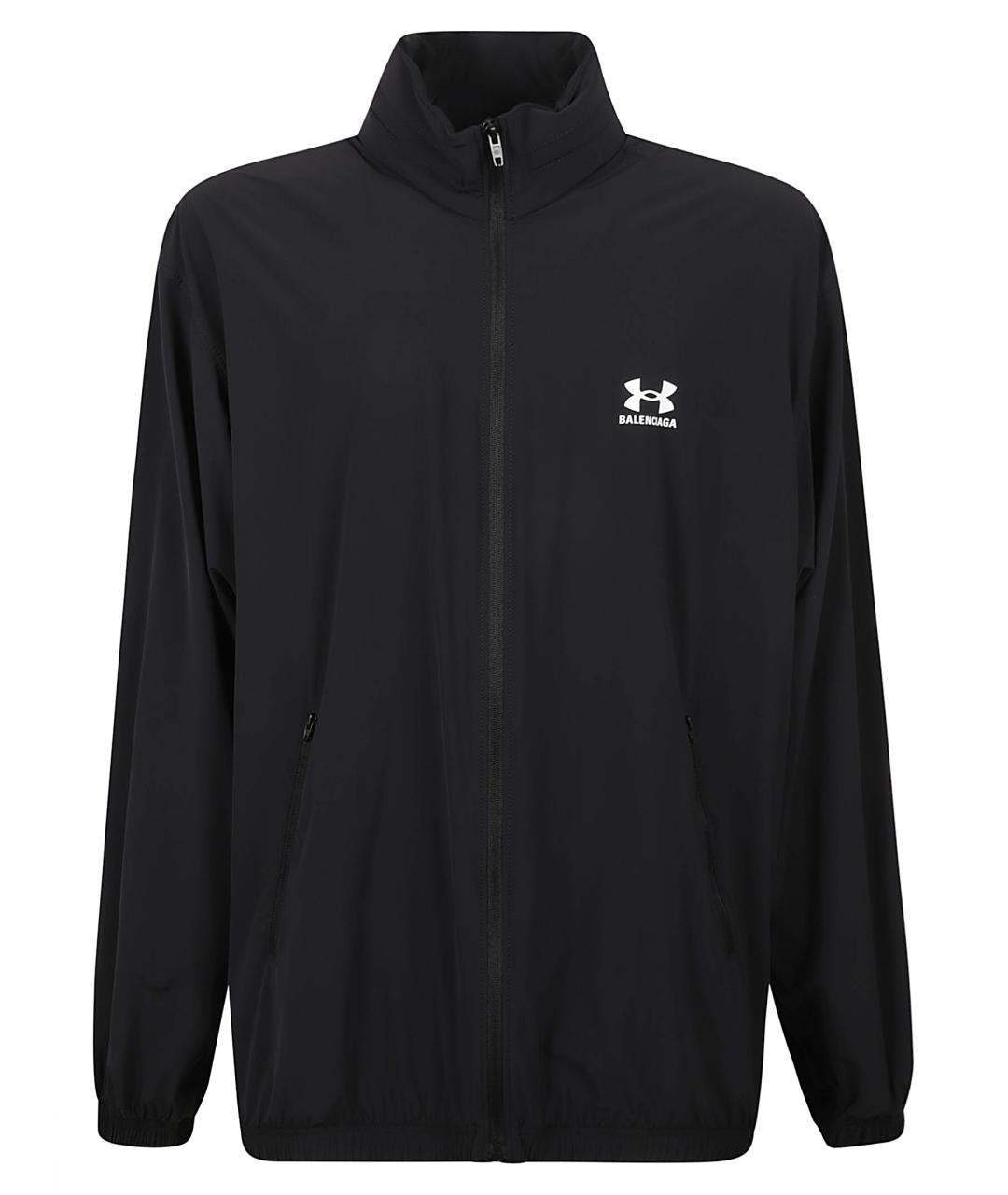 BALENCIAGA Черная полиамидовая куртка, фото 1
