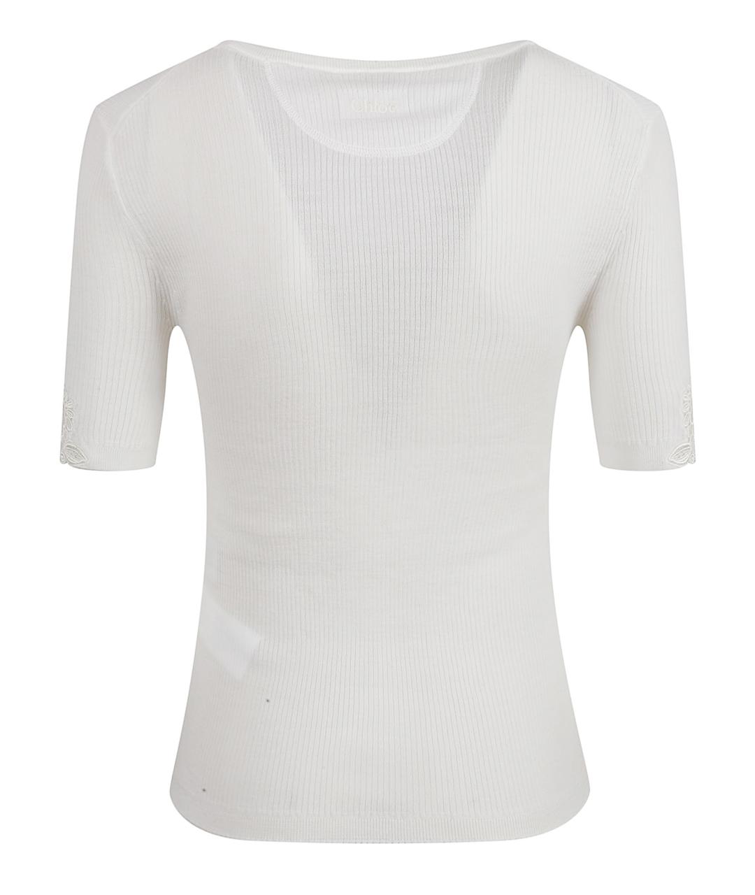 CHLOE Белая майка, фото 3