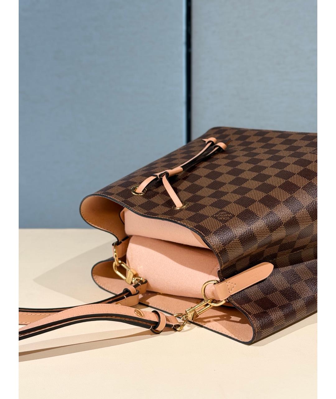 LOUIS VUITTON Коричневая сумка через плечо, фото 8