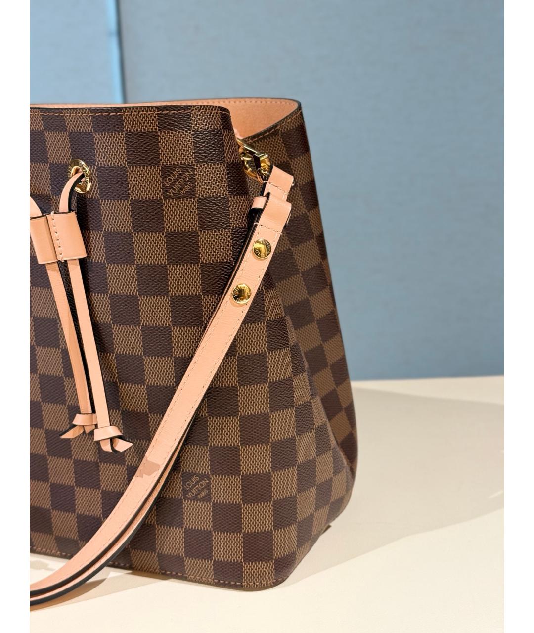 LOUIS VUITTON Коричневая сумка через плечо, фото 3