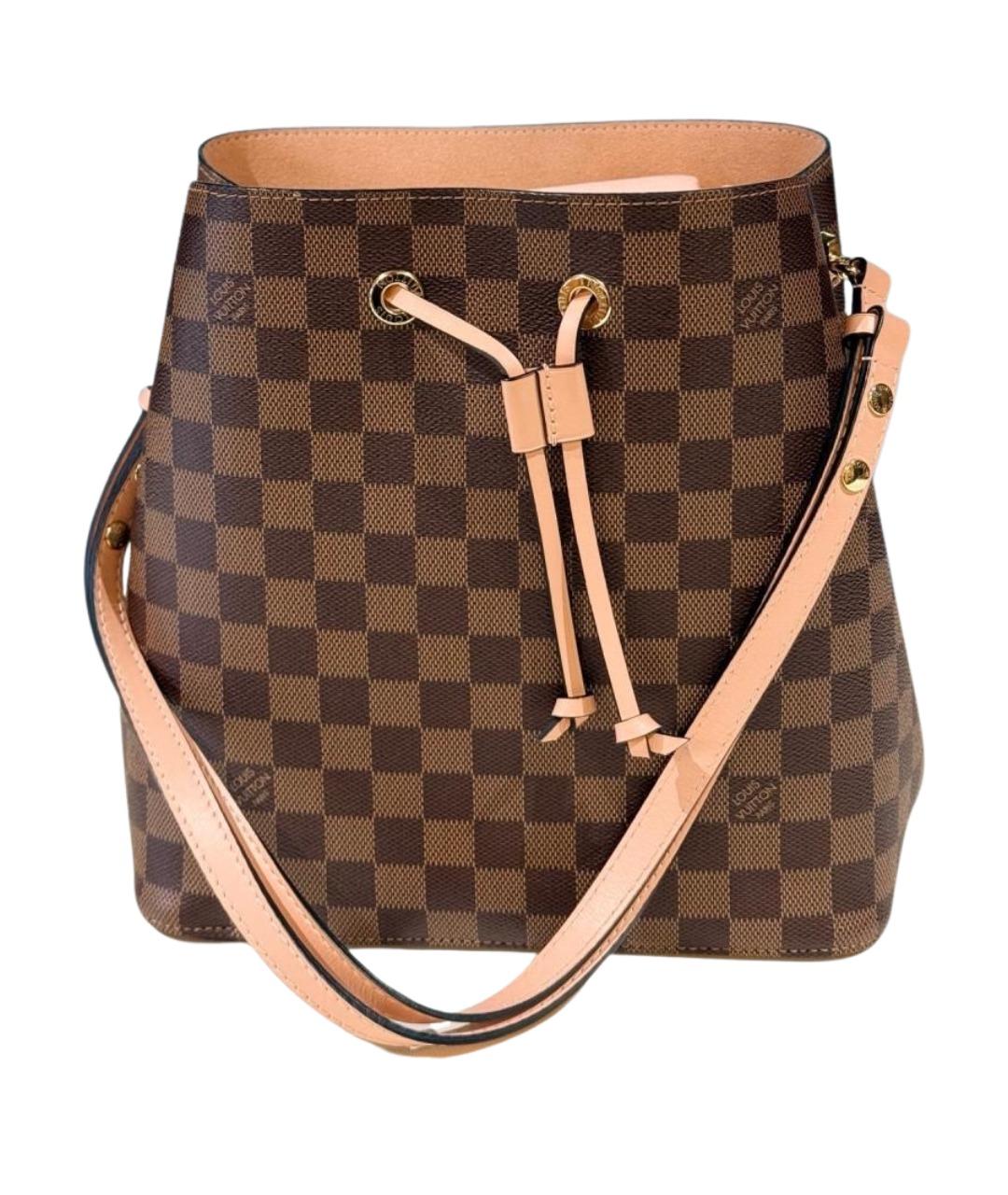 LOUIS VUITTON Коричневая сумка через плечо, фото 1