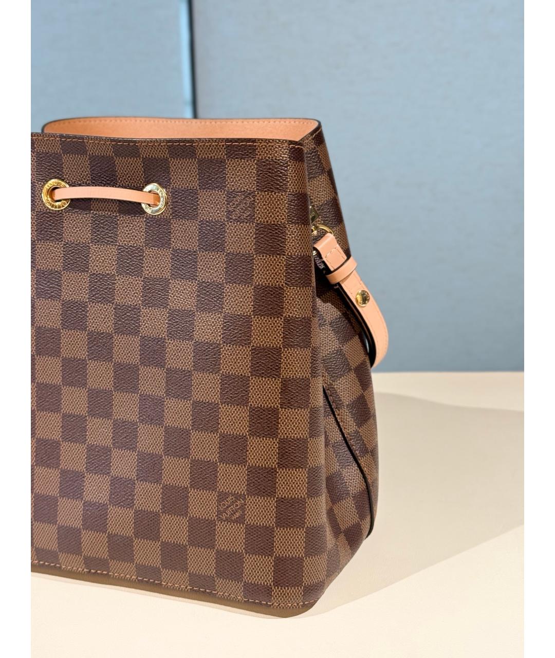 LOUIS VUITTON Коричневая сумка через плечо, фото 6