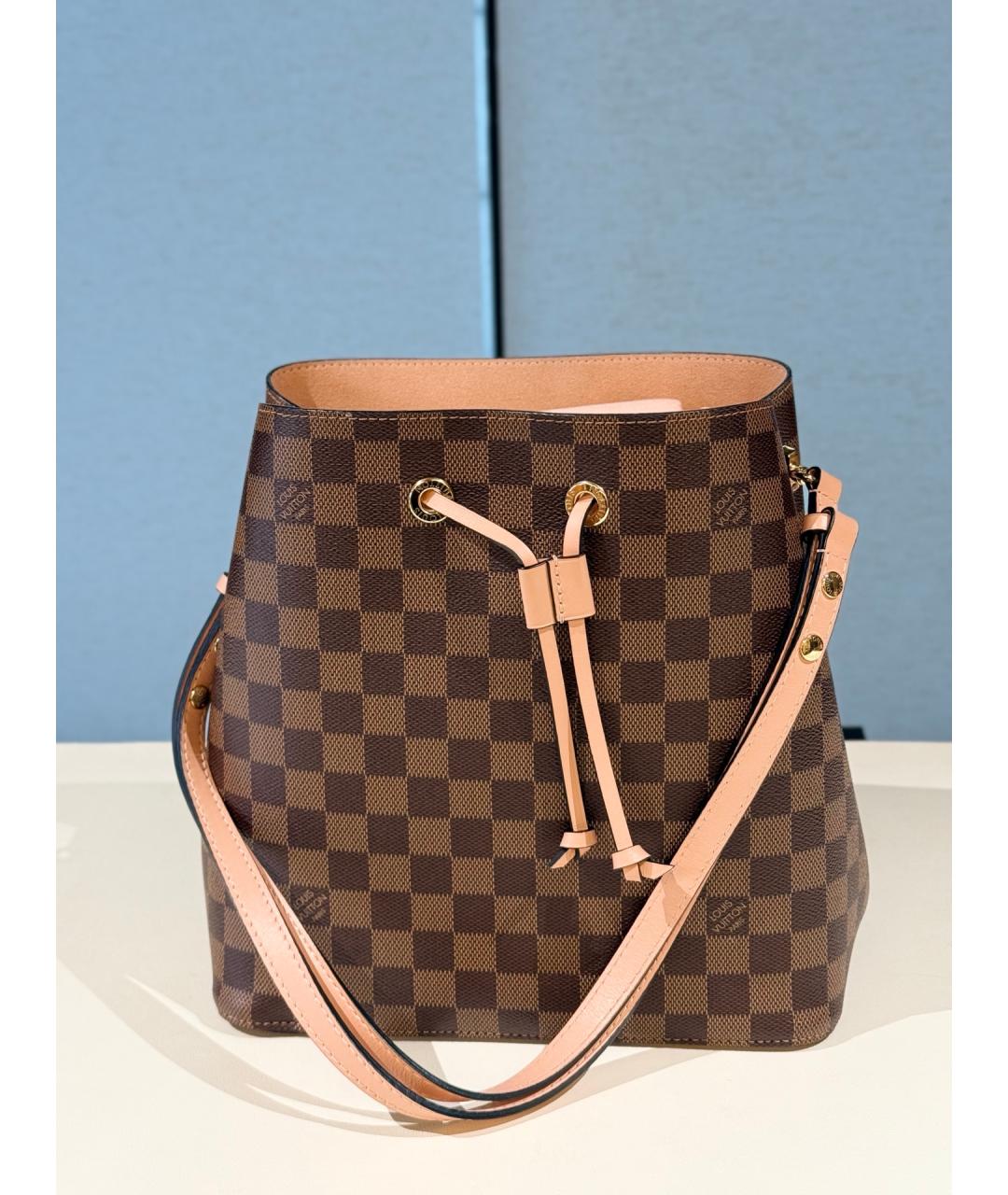 LOUIS VUITTON Коричневая сумка через плечо, фото 9