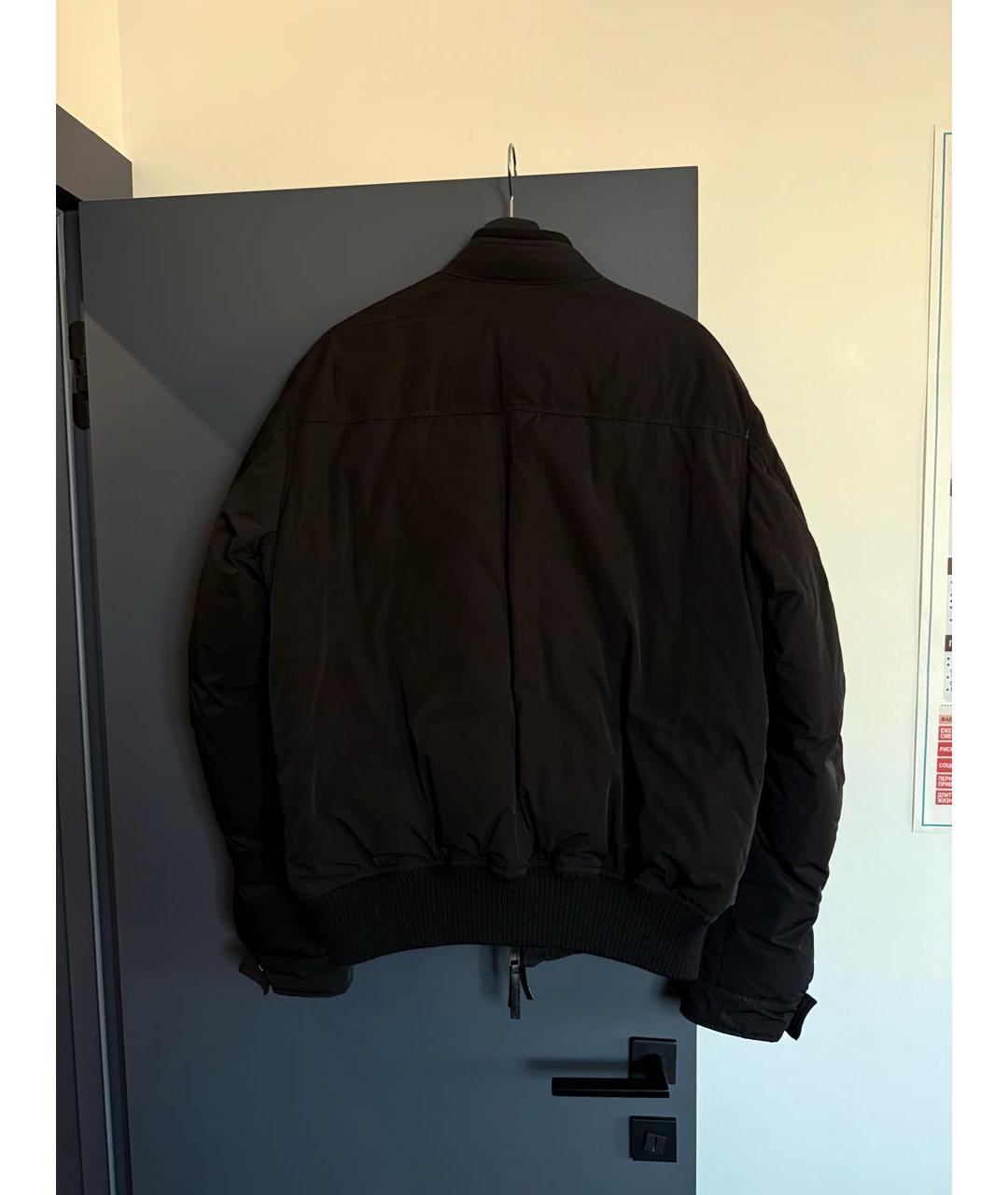 DSQUARED2 Черная полиэстеровая куртка, фото 6