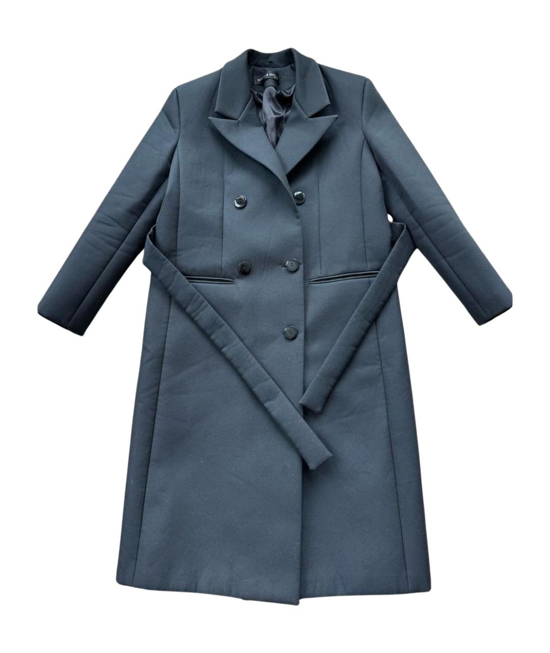 MACH&MACH Черное пальто, фото 1