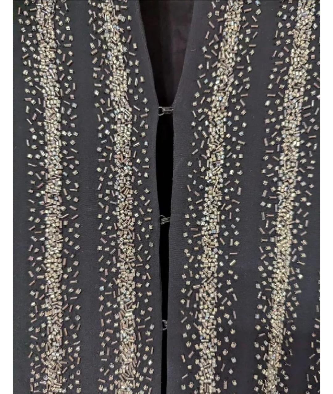 DRIES VAN NOTEN Серебрянный шелковый костюм с брюками, фото 5