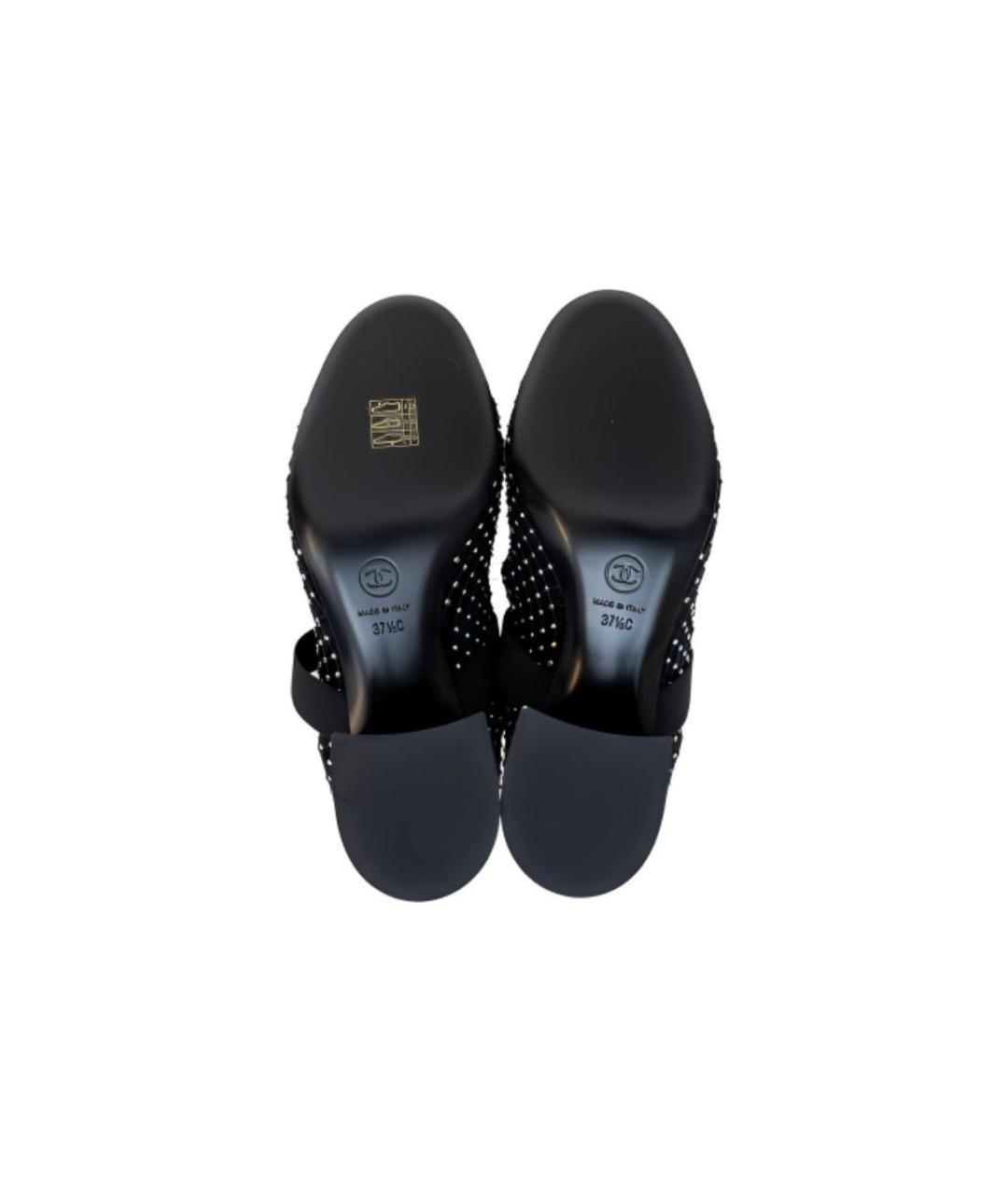 CHANEL Черные сапоги, фото 5