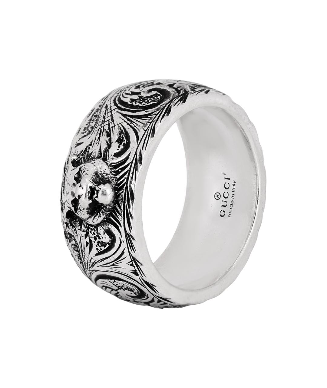 GUCCI Серебряное серебряное кольцо, фото 2