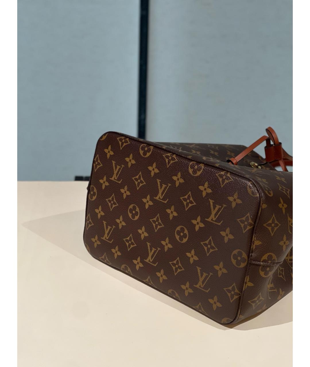 LOUIS VUITTON Коричневая сумка через плечо, фото 5
