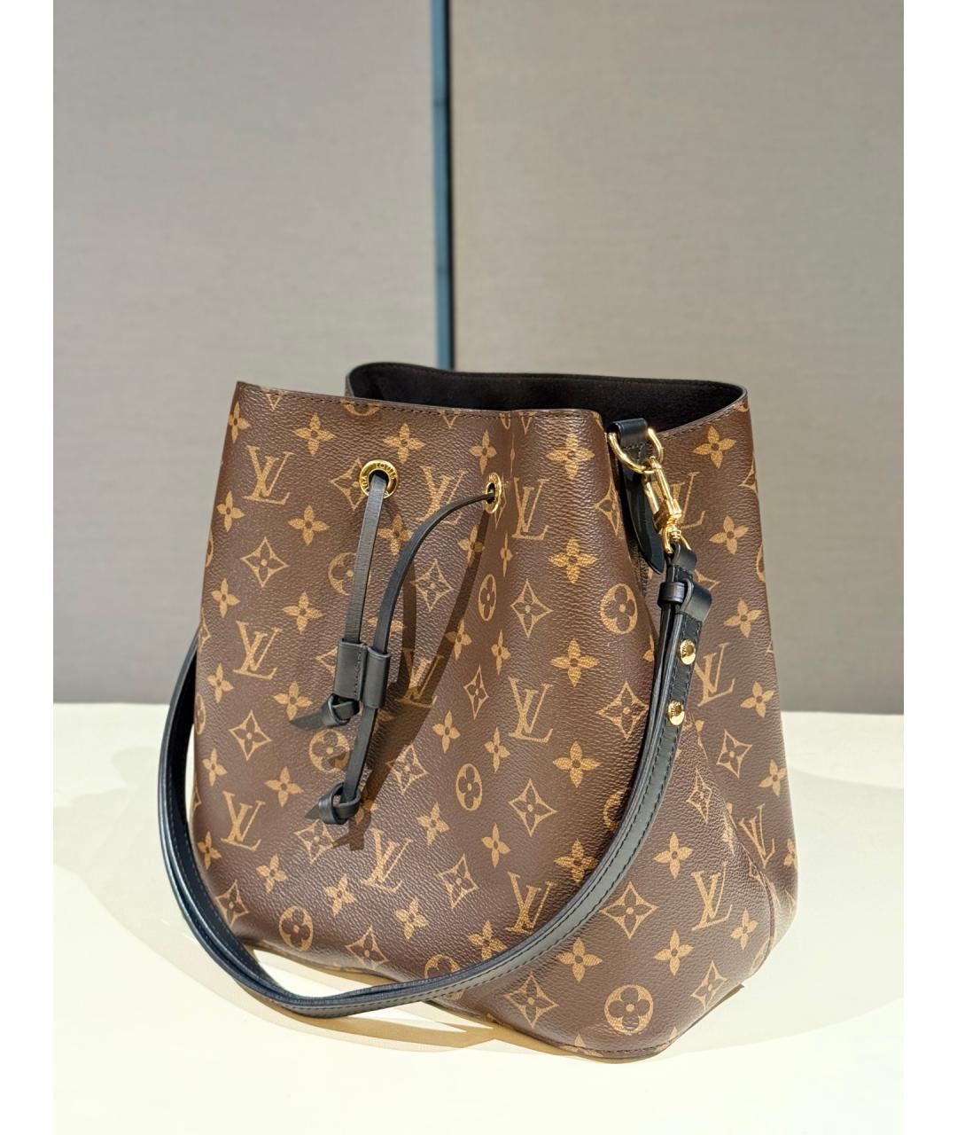 LOUIS VUITTON Коричневая сумка через плечо, фото 2