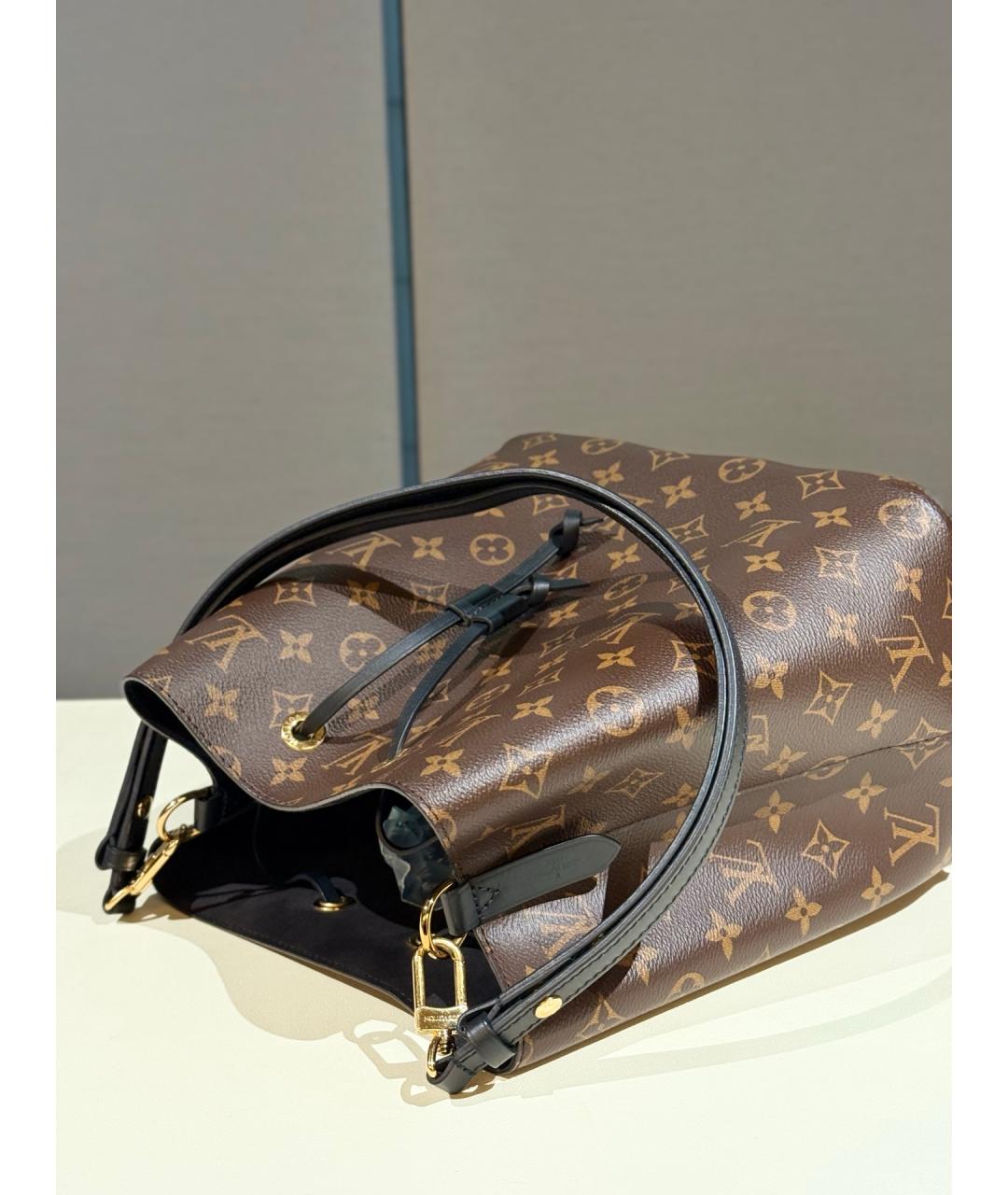 LOUIS VUITTON Коричневая сумка через плечо, фото 7