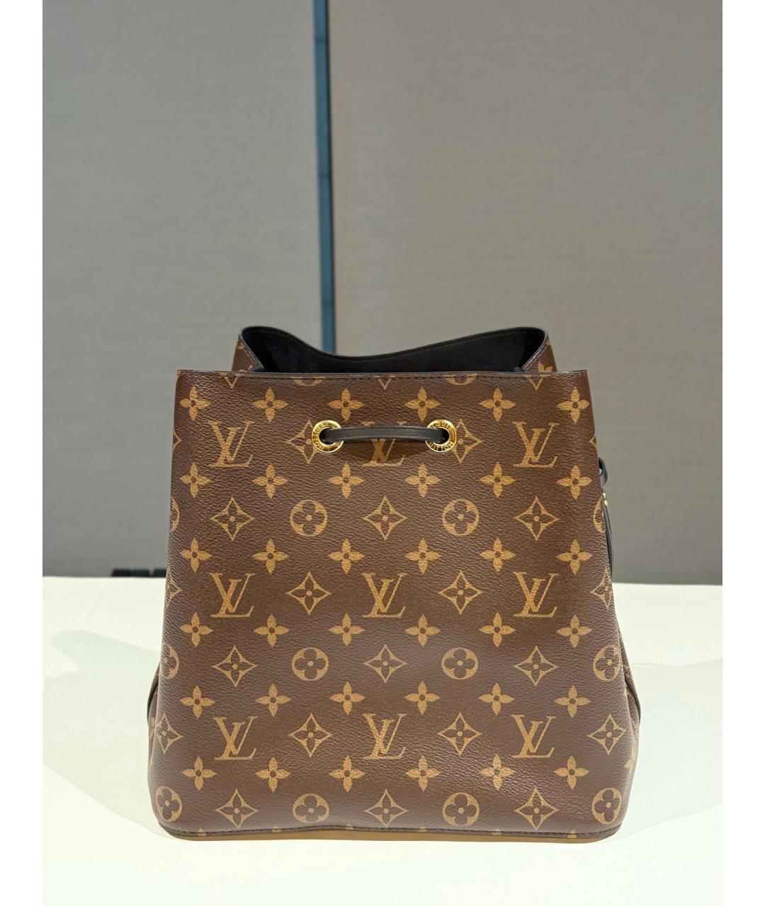 LOUIS VUITTON Коричневая сумка через плечо, фото 4