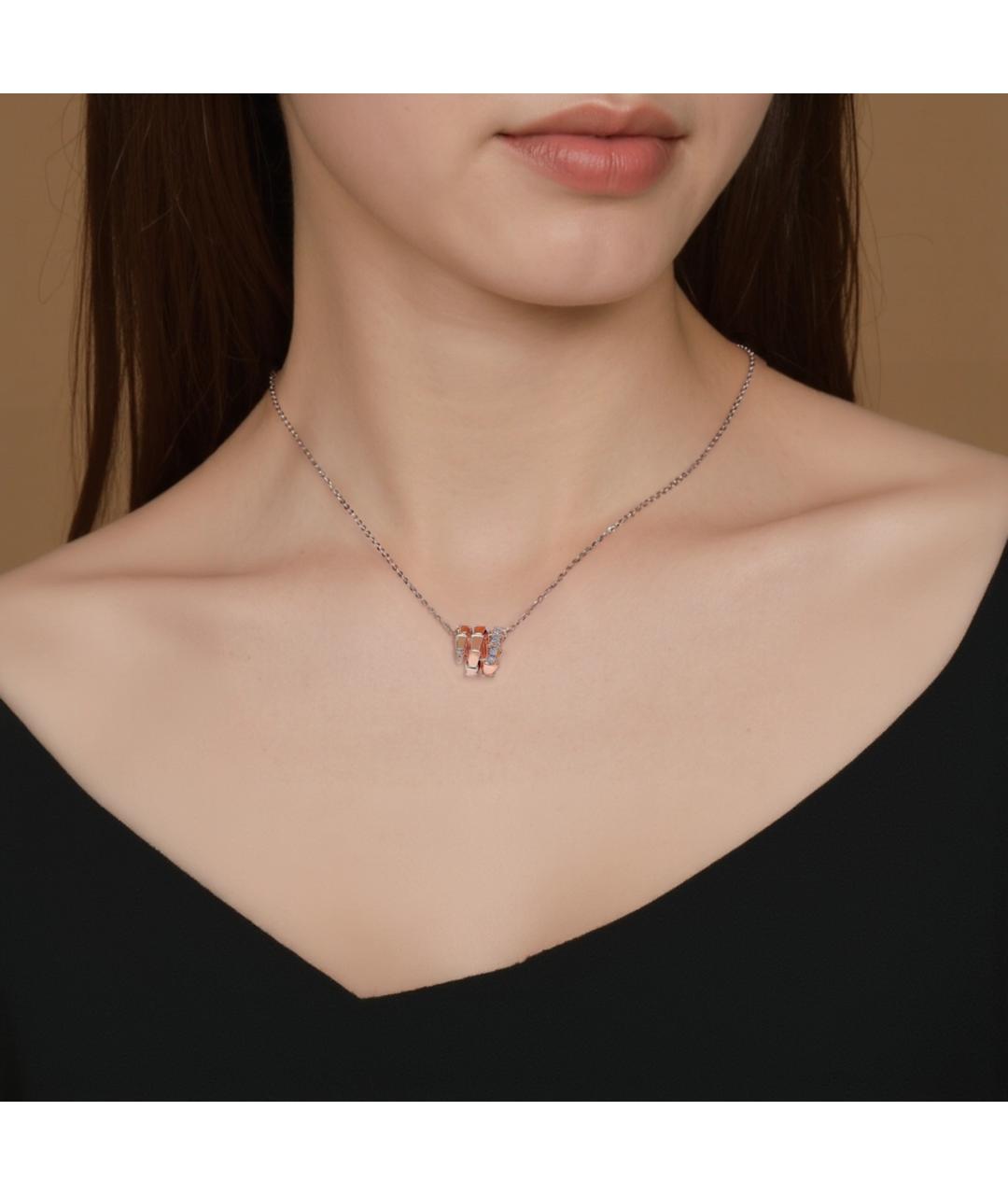 BVLGARI Цепочка из розового золота, фото 4