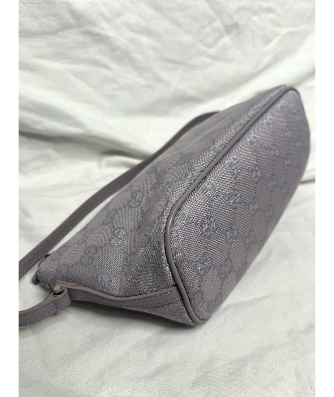 GUCCI Фиолетовая сумка с короткими ручками, фото 3